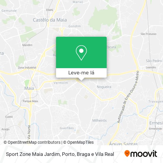 Sport Zone Maia Jardim mapa