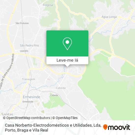 Casa Norberto-Electrodomésticos e Utilidades, Lda mapa