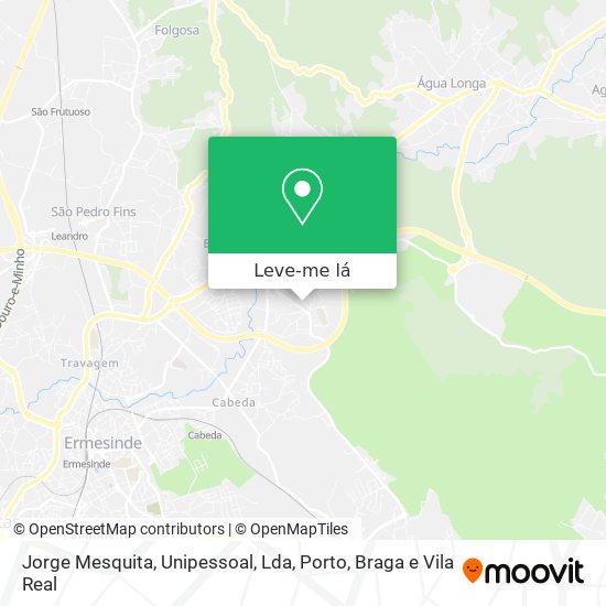 Jorge Mesquita, Unipessoal, Lda mapa