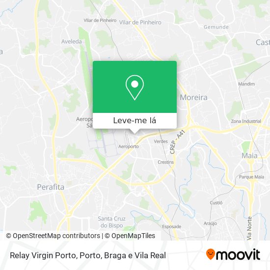 Relay Virgin Porto mapa
