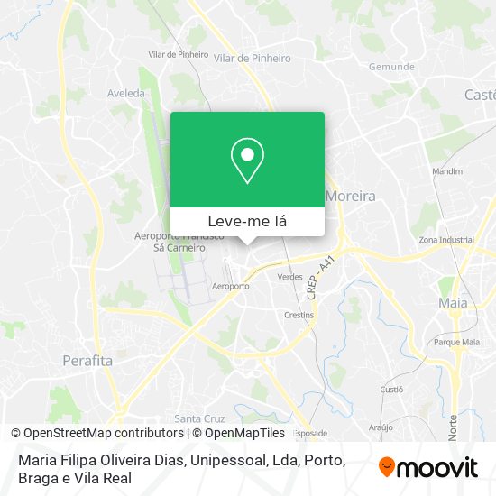 Maria Filipa Oliveira Dias, Unipessoal, Lda mapa