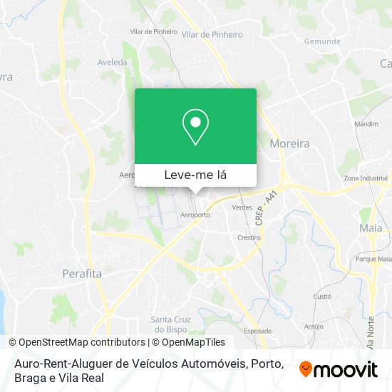 Auro-Rent-Aluguer de Veículos Automóveis mapa
