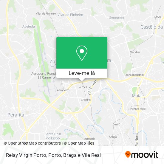Relay Virgin Porto mapa