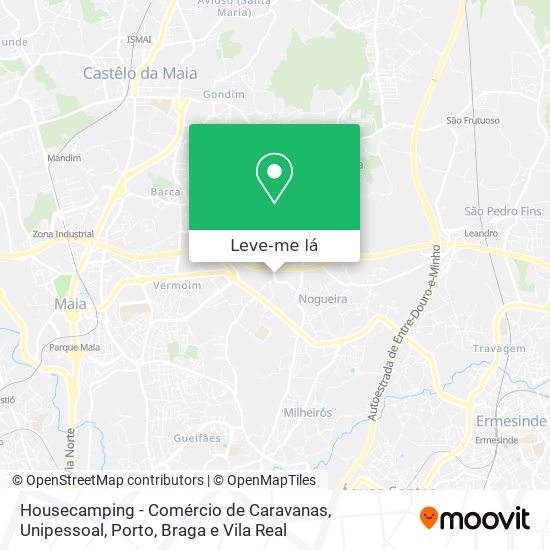 Housecamping - Comércio de Caravanas, Unipessoal mapa