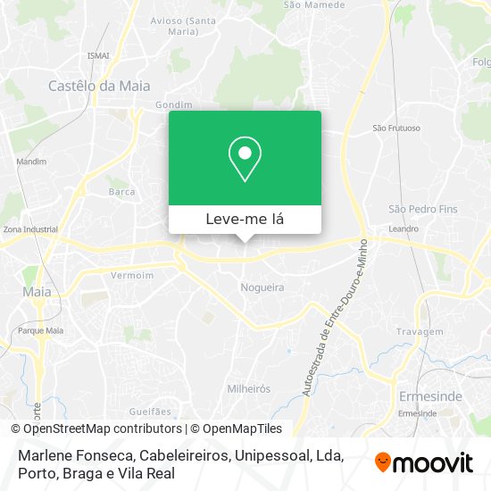Marlene Fonseca, Cabeleireiros, Unipessoal, Lda mapa