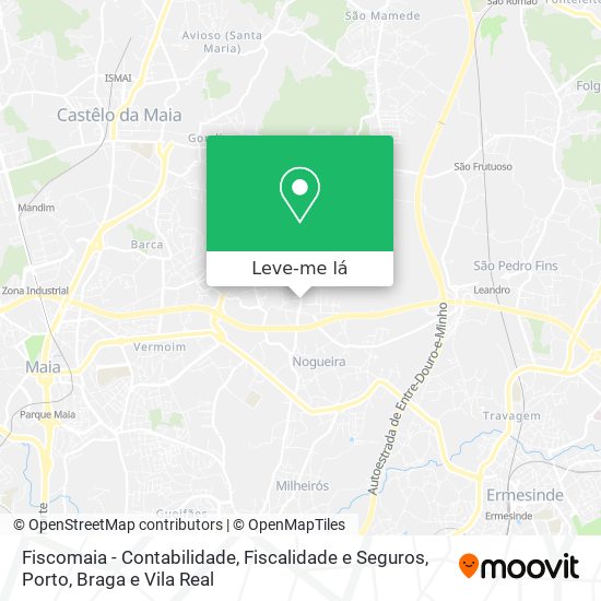 Fiscomaia - Contabilidade, Fiscalidade e Seguros mapa