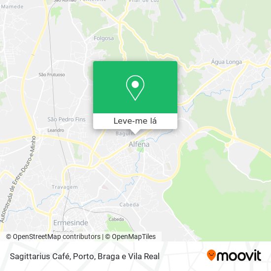 Sagittarius Café mapa