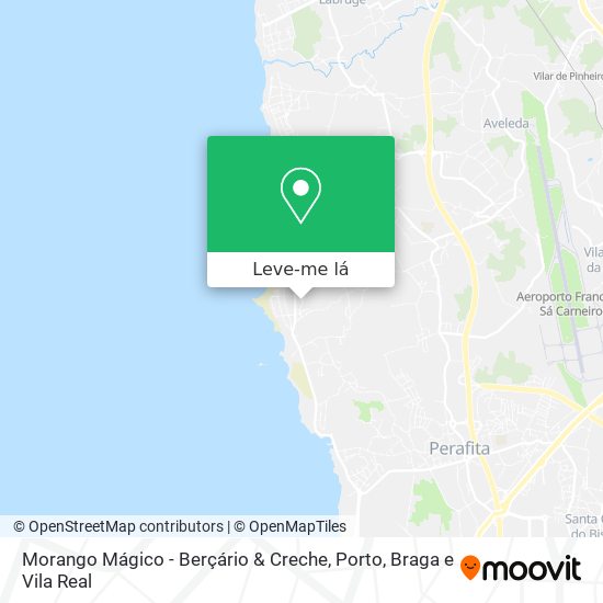 Morango Mágico - Berçário & Creche mapa