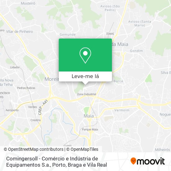 Comingersoll - Comércio e Indústria de Equipamentos S.a. mapa