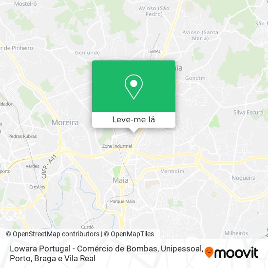 Lowara Portugal - Comércio de Bombas, Unipessoal mapa