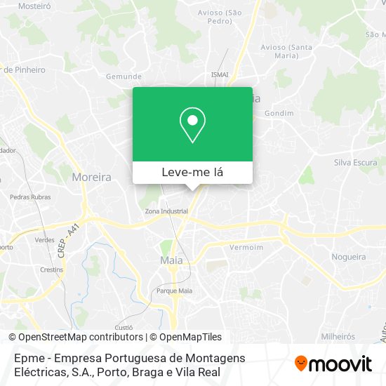 Epme - Empresa Portuguesa de Montagens Eléctricas, S.A. mapa