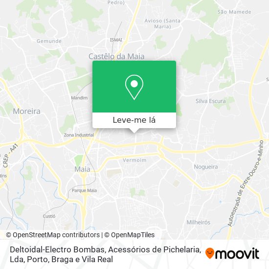 Deltoidal-Electro Bombas, Acessórios de Pichelaria, Lda mapa