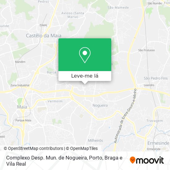 Complexo Desp. Mun. de Nogueira mapa