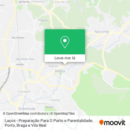 Laços - Preparação Para O Parto e Parentalidade mapa