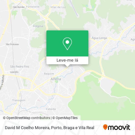 David M Coelho Moreira mapa