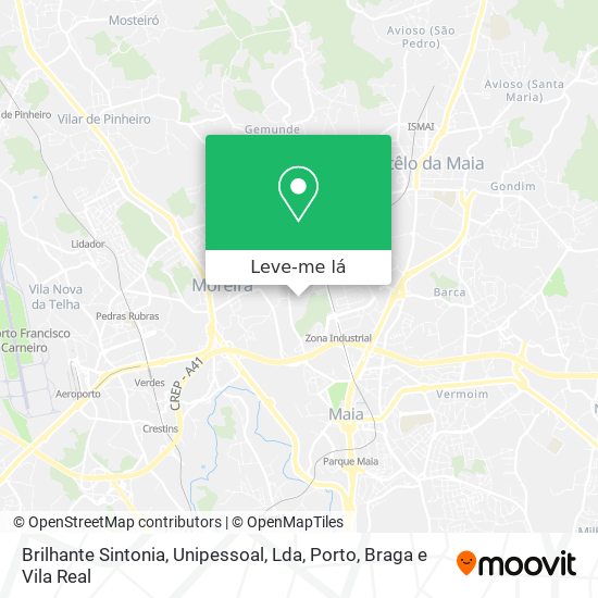 Brilhante Sintonia, Unipessoal, Lda mapa