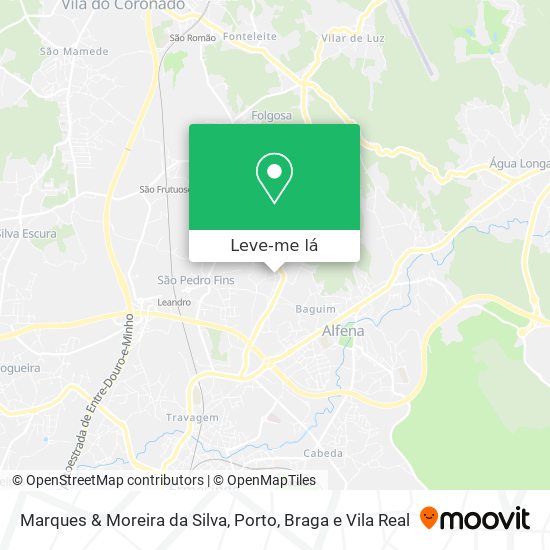 Marques & Moreira da Silva mapa