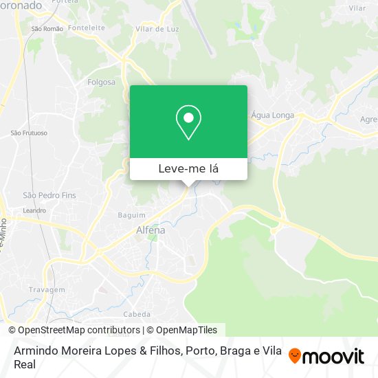 Armindo Moreira Lopes & Filhos mapa