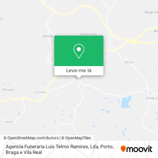 Agencia Funeraria Luis Telmo Ramires, Lda mapa