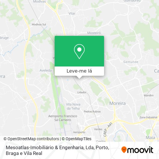 Mesoatlas-Imobiliário & Engenharia, Lda mapa