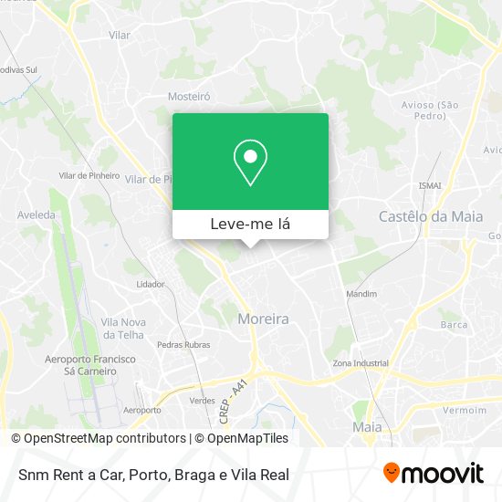 Snm Rent a Car mapa