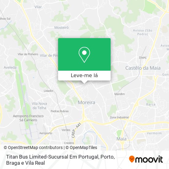 Titan Bus Limited-Sucursal Em Portugal mapa