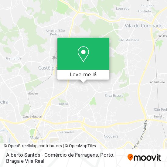Alberto Santos - Comércio de Ferragens mapa
