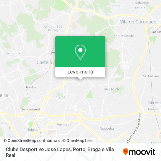 Clube Desportivo José Lopes mapa