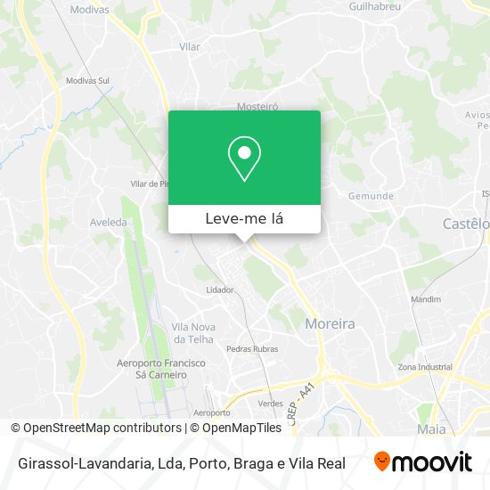 Girassol-Lavandaria, Lda mapa