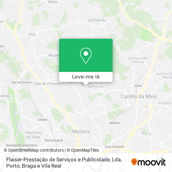 Flaiser-Prestação de Serviços e Publicidade, Lda mapa