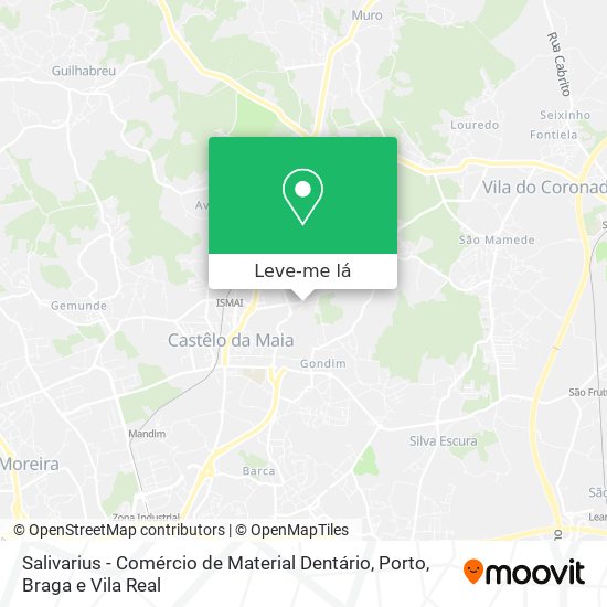 Salivarius - Comércio de Material Dentário mapa