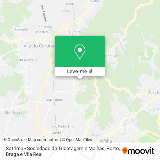 Sotrima - Sociedade de Tricotagem e Malhas mapa