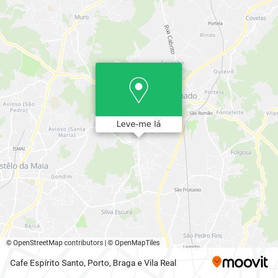 Cafe Espírito Santo mapa