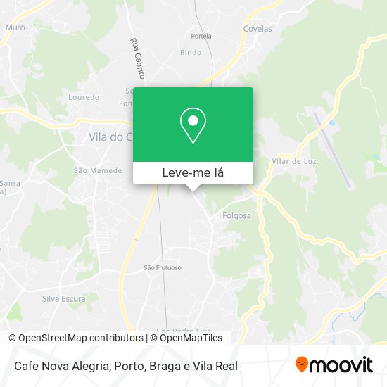 Cafe Nova Alegria mapa