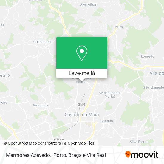 Marmores Azevedo. mapa