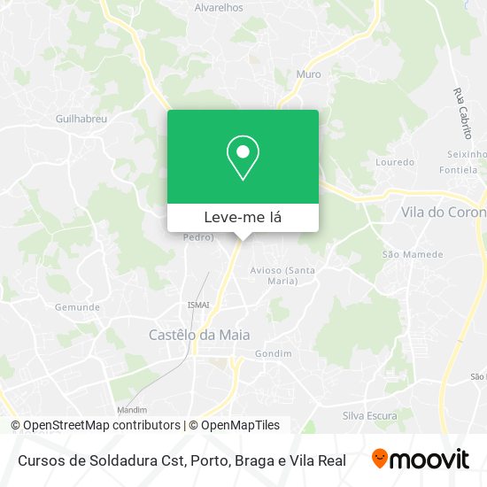 Cursos de Soldadura Cst mapa