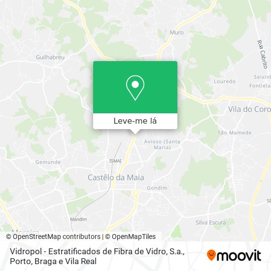 Vidropol - Estratificados de Fibra de Vidro, S.a. mapa