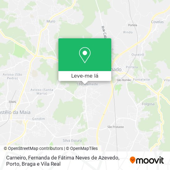 Carneiro, Fernanda de Fátima Neves de Azevedo mapa