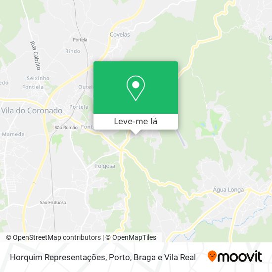 Horquim Representações mapa
