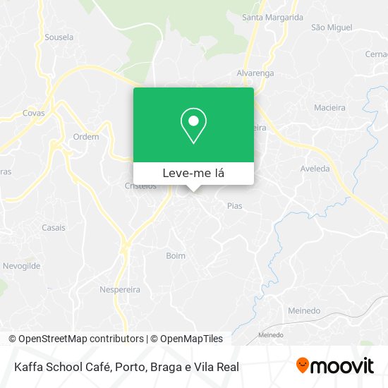 Kaffa School Café mapa