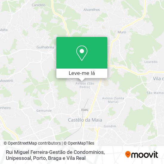 Rui Miguel Ferreira-Gestão de Condomínios, Unipessoal mapa