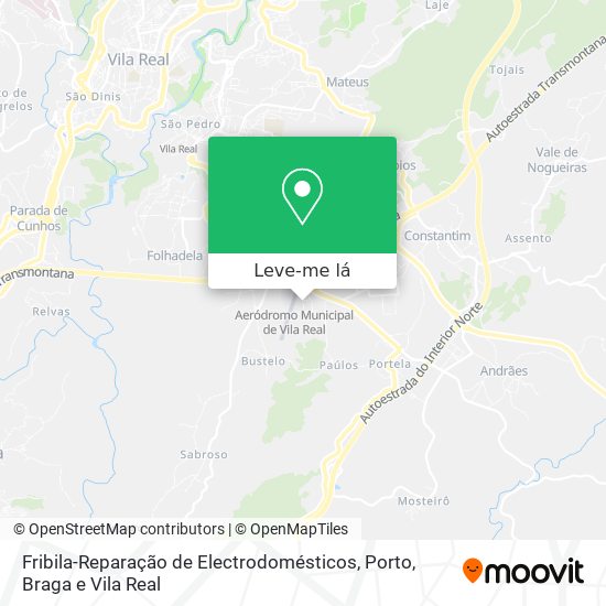 Fribila-Reparação de Electrodomésticos mapa