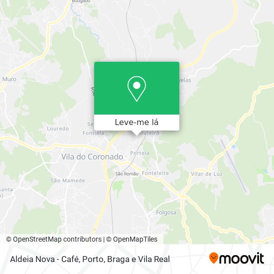 Aldeia Nova - Café mapa
