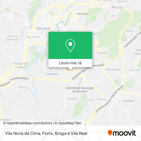 Vila Nova de Cima mapa
