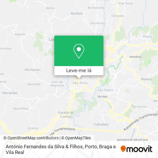 António Fernandes da Silva & Filhos mapa