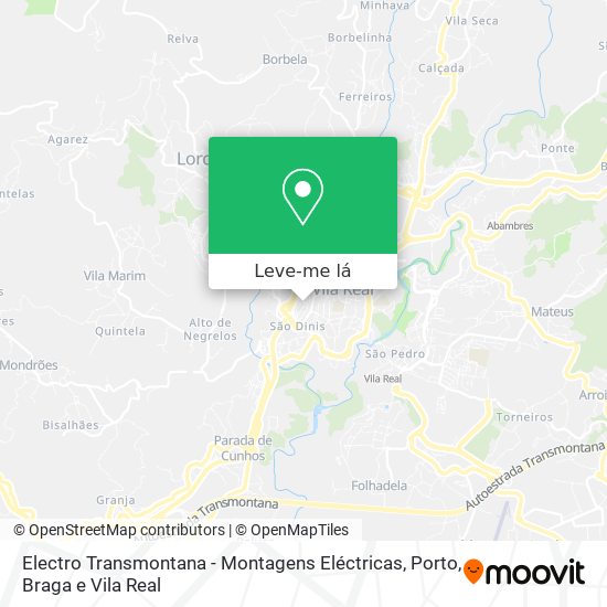 Electro Transmontana - Montagens Eléctricas mapa