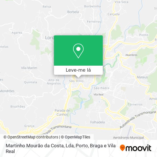 Martinho Mourão da Costa, Lda mapa