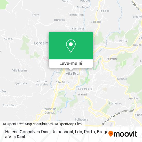 Helena Gonçalves Dias, Unipessoal, Lda mapa