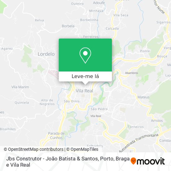 Jbs Construtor - João Batista & Santos mapa