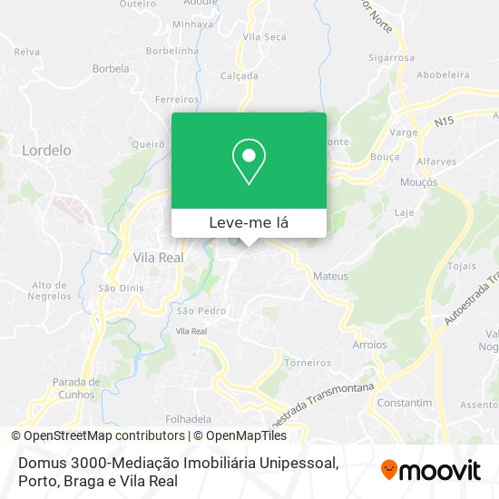 Domus 3000-Mediação Imobiliária Unipessoal mapa